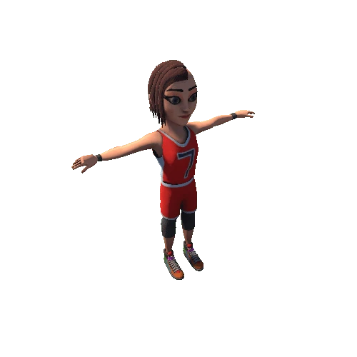 Basketball Girl Player_7_All animation